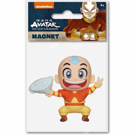 Avatar: The Last Airbender Aang Chibi Character 3D Foam Magnet